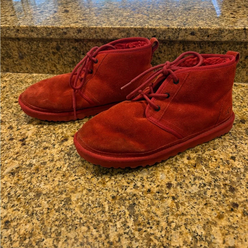 UGG Neumel Ankle Chukka Casual Suede Boots Mens Size 10